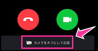 Lineビデオ通話のカメラをオフにする方法 スマホサポートライン