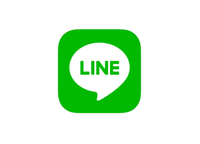 白黒 line