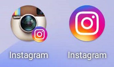 Android版インスタのアプリアイコン