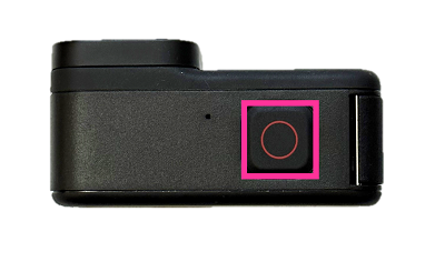 GoPro HERO11 Blackのシャッターボタン